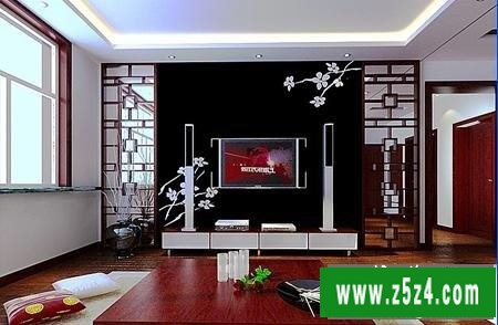 现代中式电视背景墙装修效果图最新的图片年大搜查